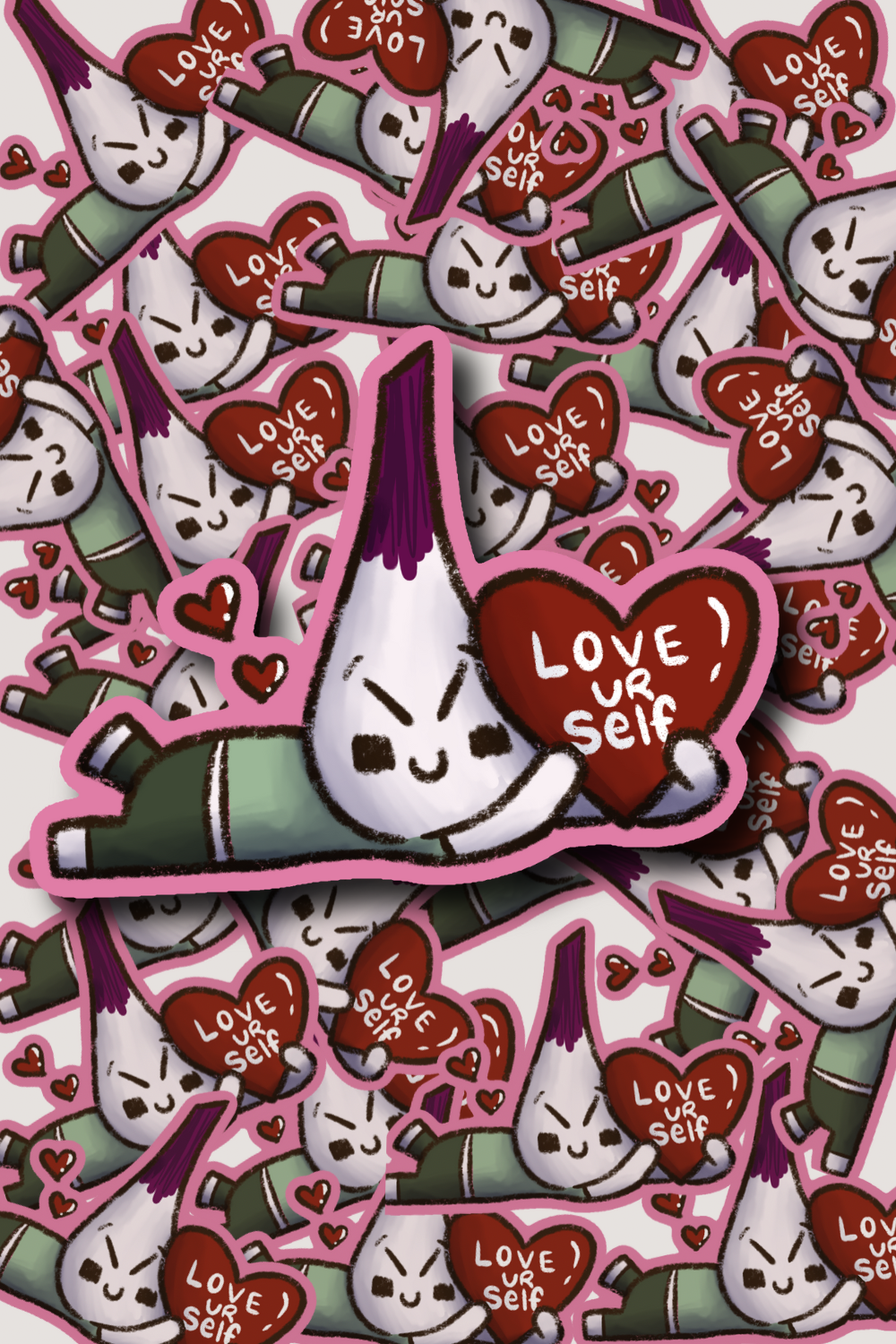 Love Ur Self Waterproof Sticker