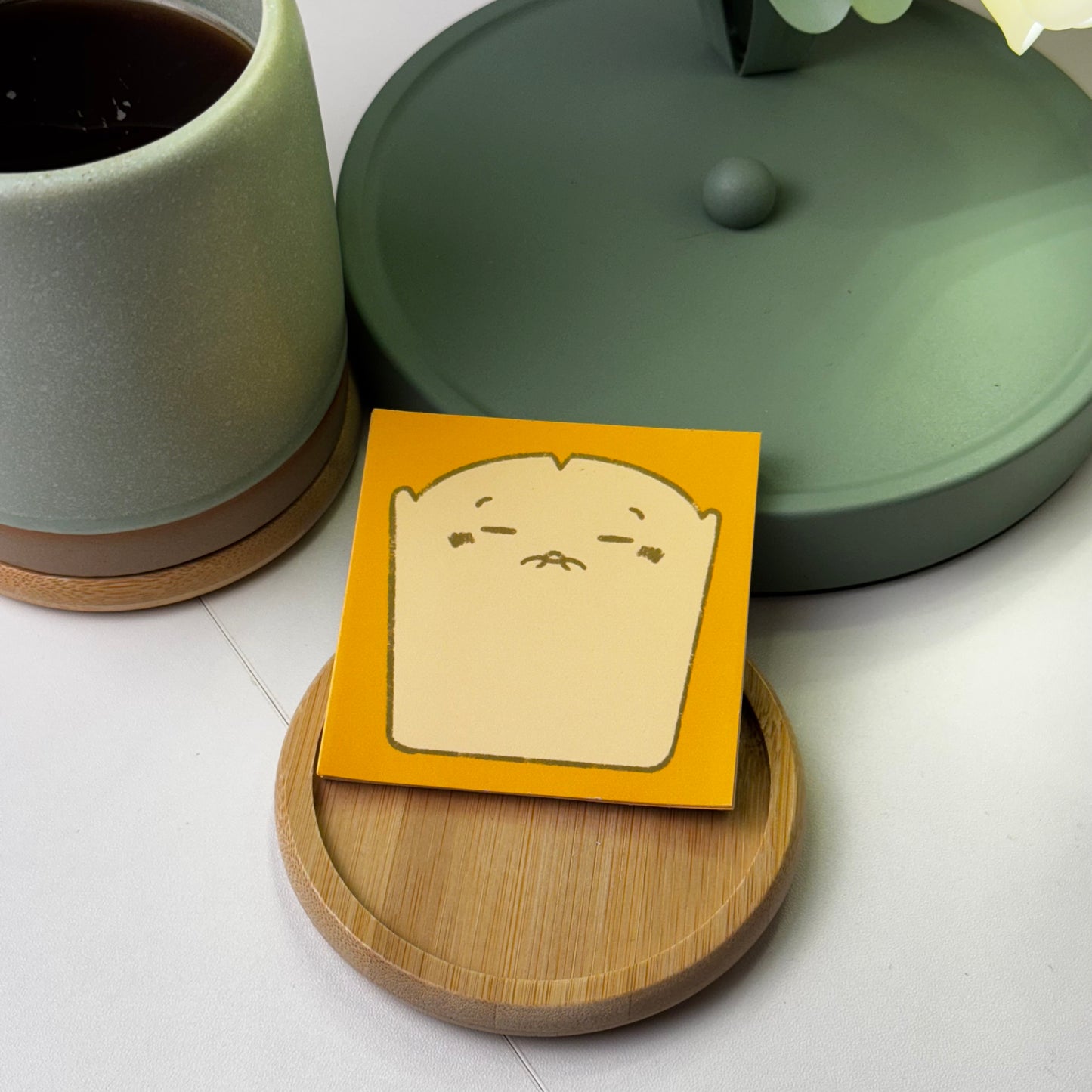 Pastel Banana Yellow Sticky Note