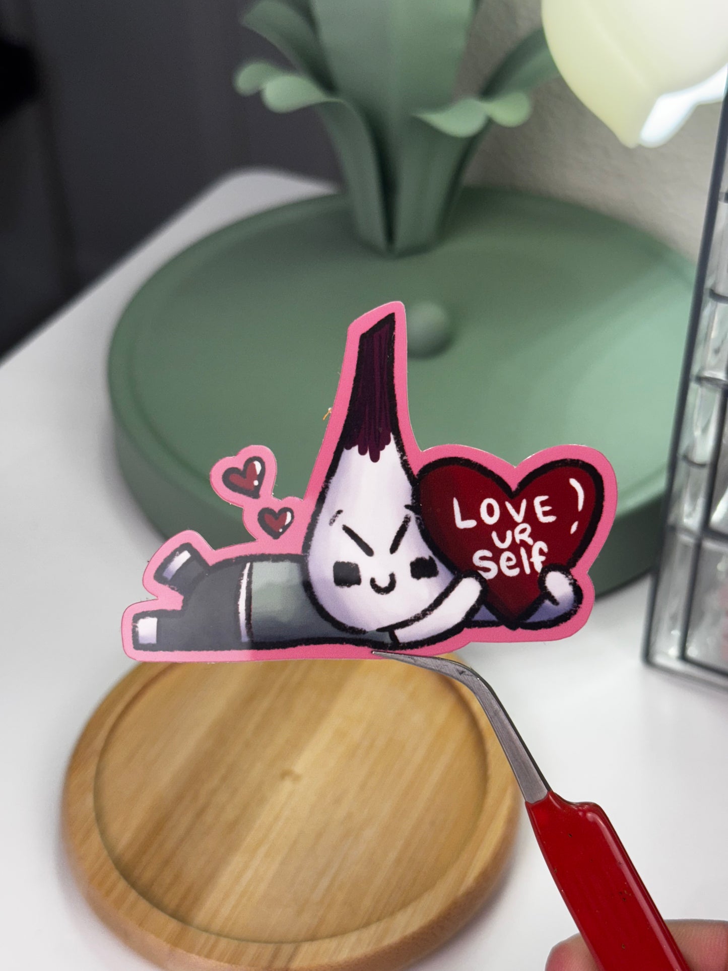 Love Ur Self Waterproof Sticker