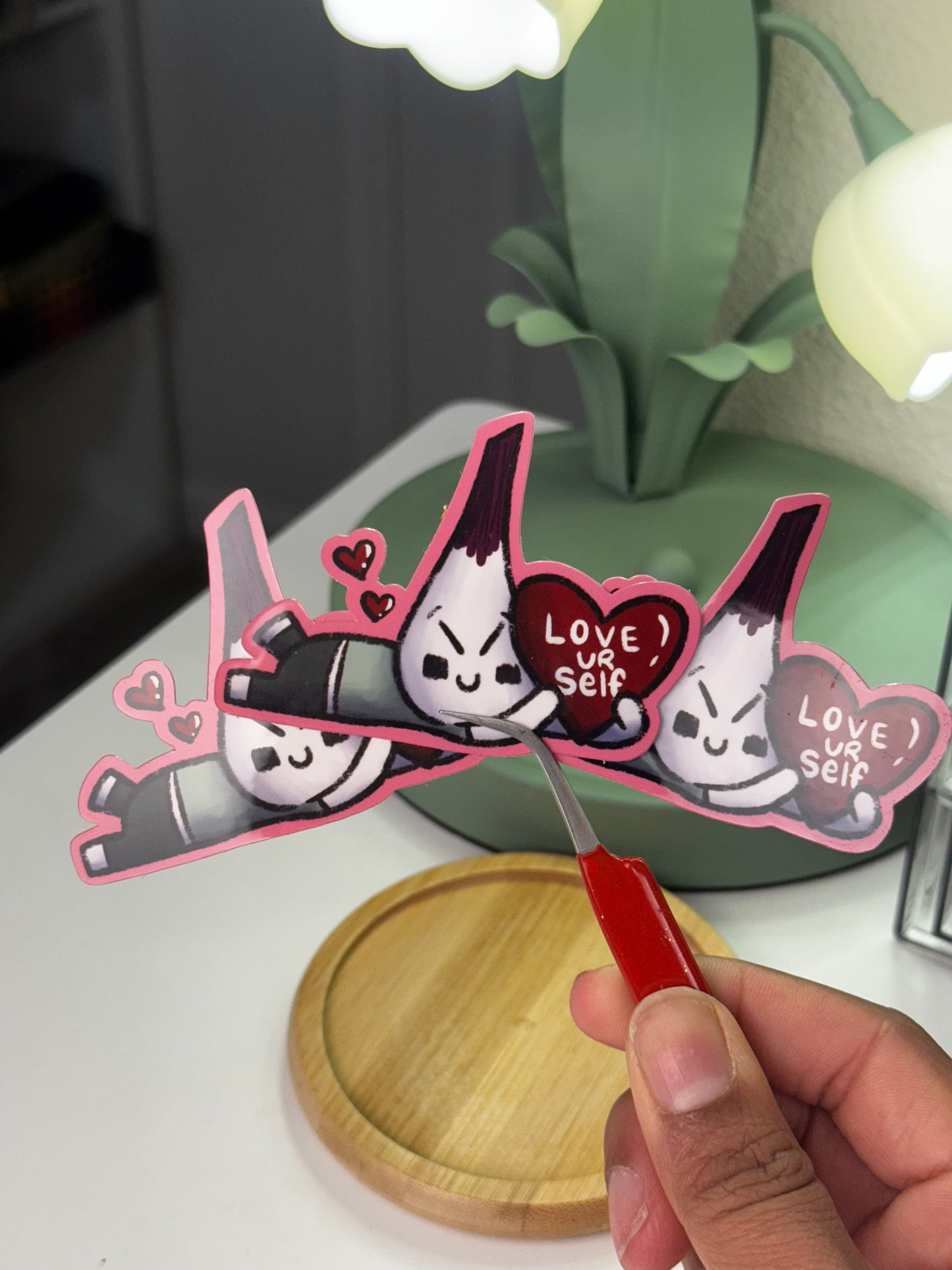 Love Ur Self Waterproof Sticker