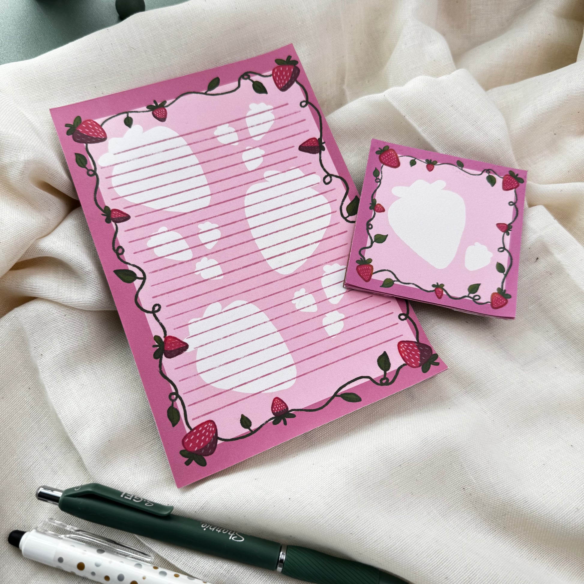 Strawberry Lover Memo Set