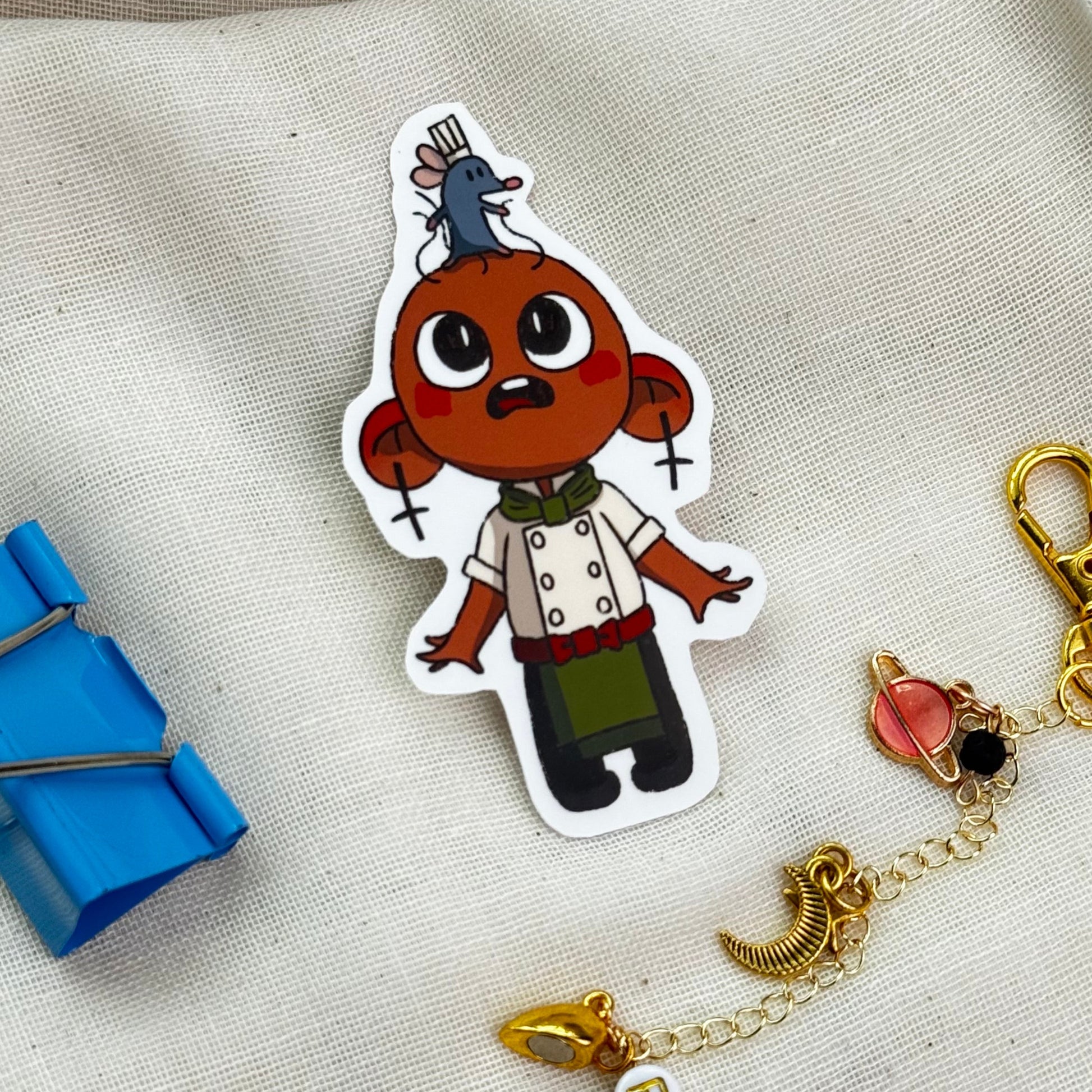 You've been Ratatouilled Cute Die Cut Waterproof Sticker