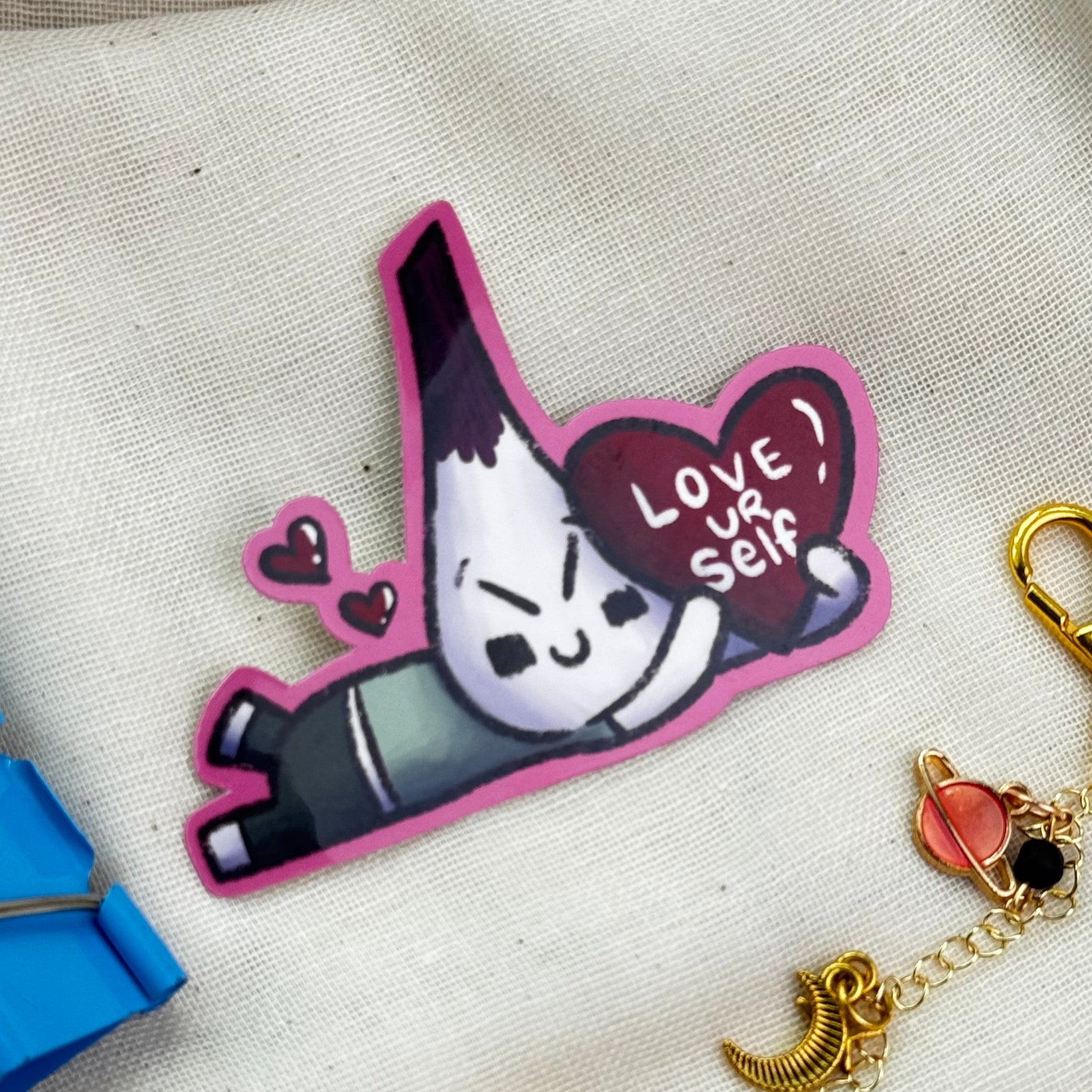 Love Ur Self Waterproof Sticker