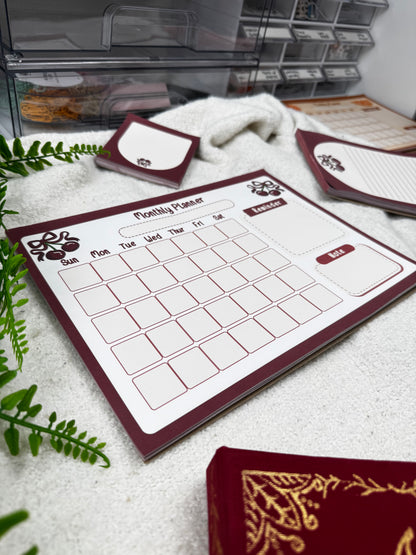 Cherry Monthly Planner