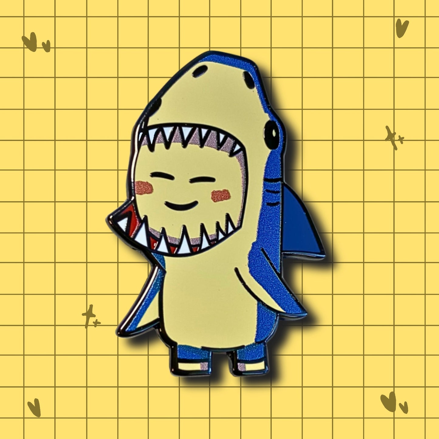 Shark Fumiko A-Grade Enamel Pin