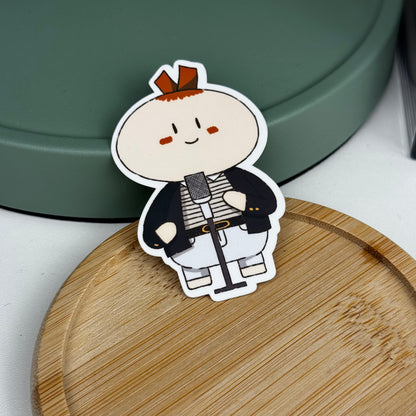 Rick Roll Cute Die Cut Waterproof Sticker