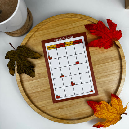 Autumn & Coffee Planner Sticker Sheet Pack