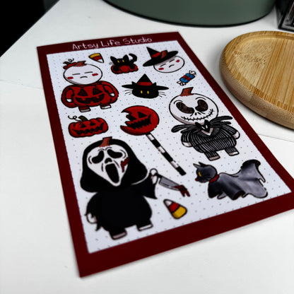 Fumiko’s Halloween Waterproof Sticker Sheet