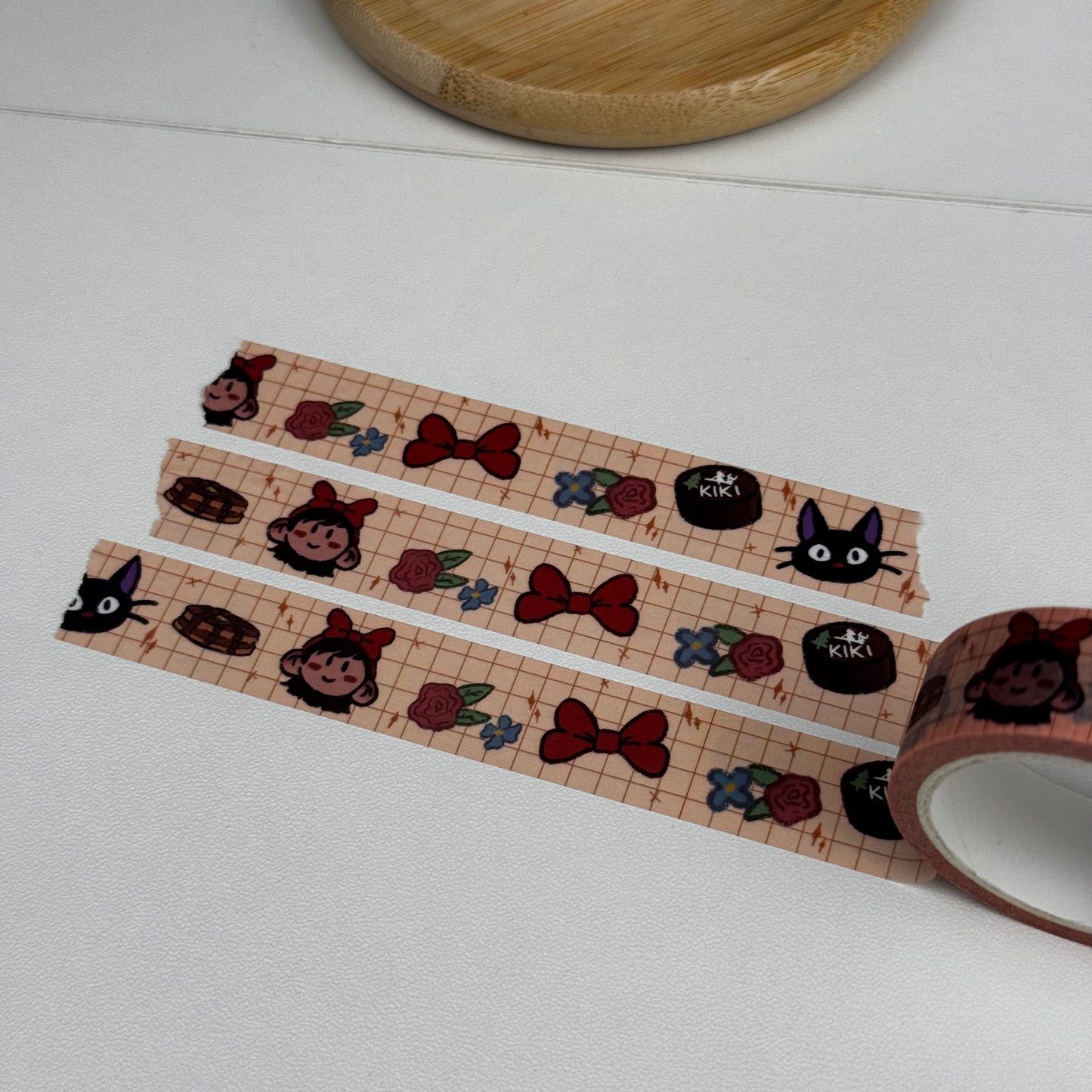 Kiki's Delivery Washi Tape for Stationary Bullet Journals