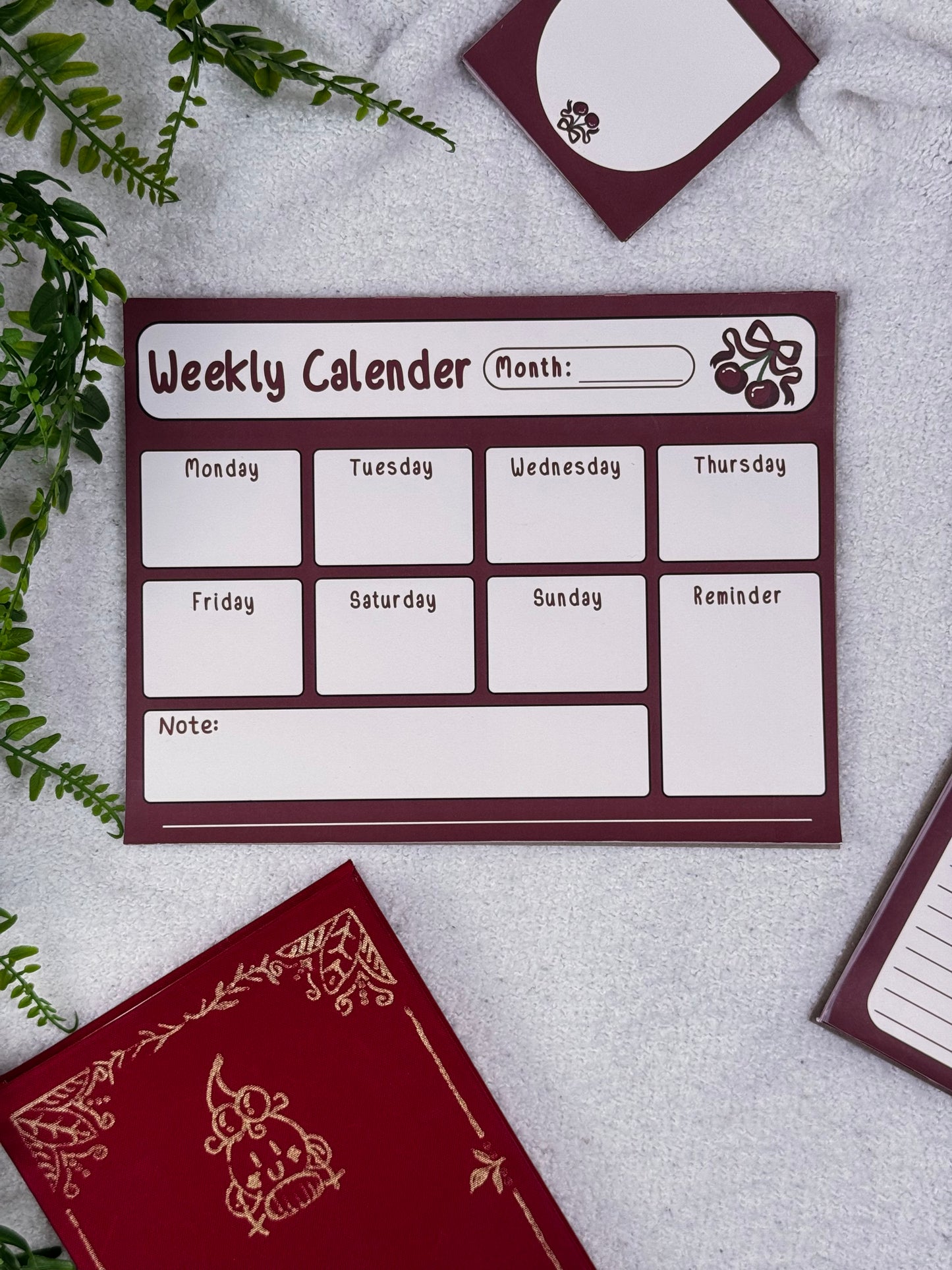 Cherry Weekly Planner