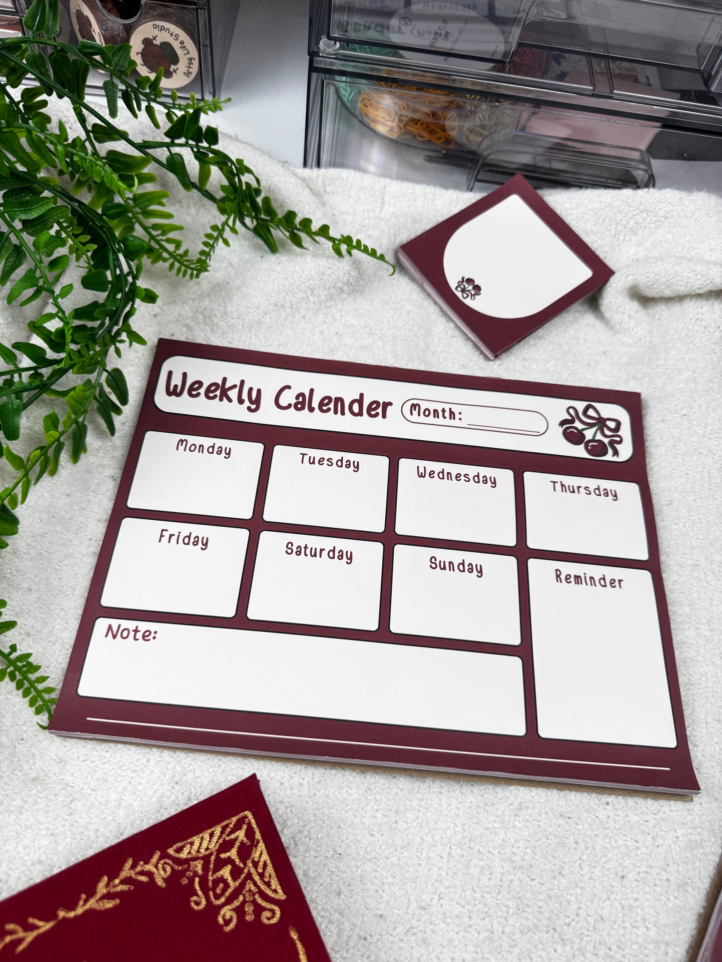 Cherry Weekly Planner