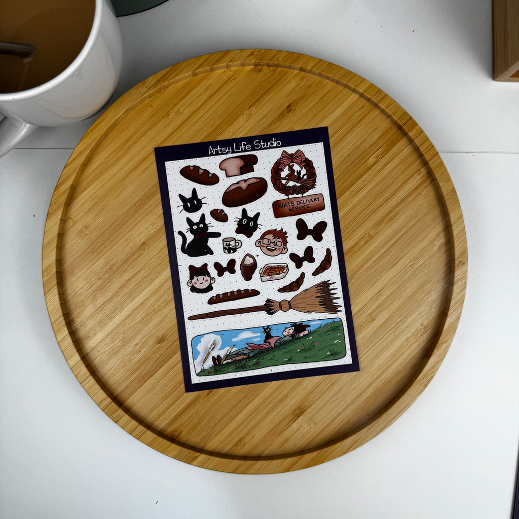 Kiki’s Delivery Service Journal Sticker Set