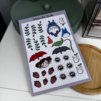 My Neighbor Totoro Waterproof Sticker Sheets