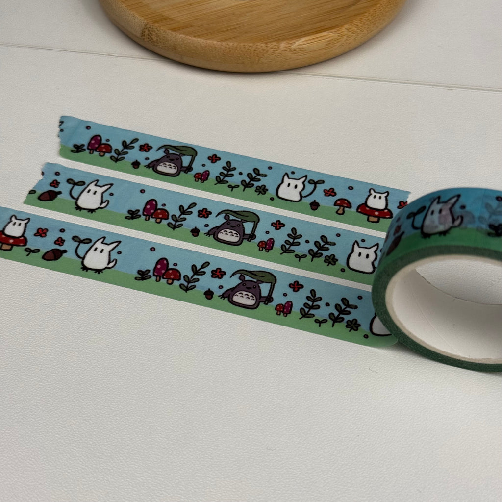Studio Ghibli Washi Tape For Bullet Journals Set of 4