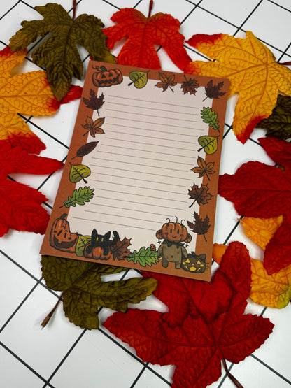 Autumn Notepad