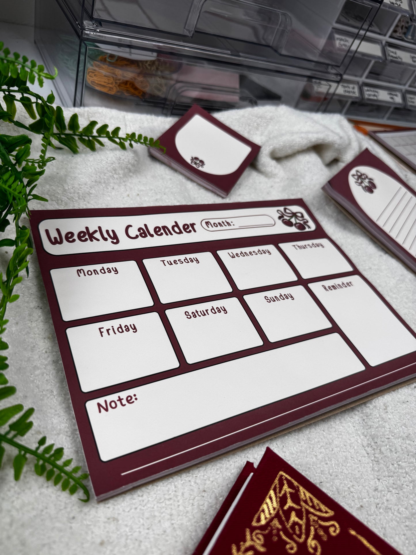 Cherry Weekly Planner