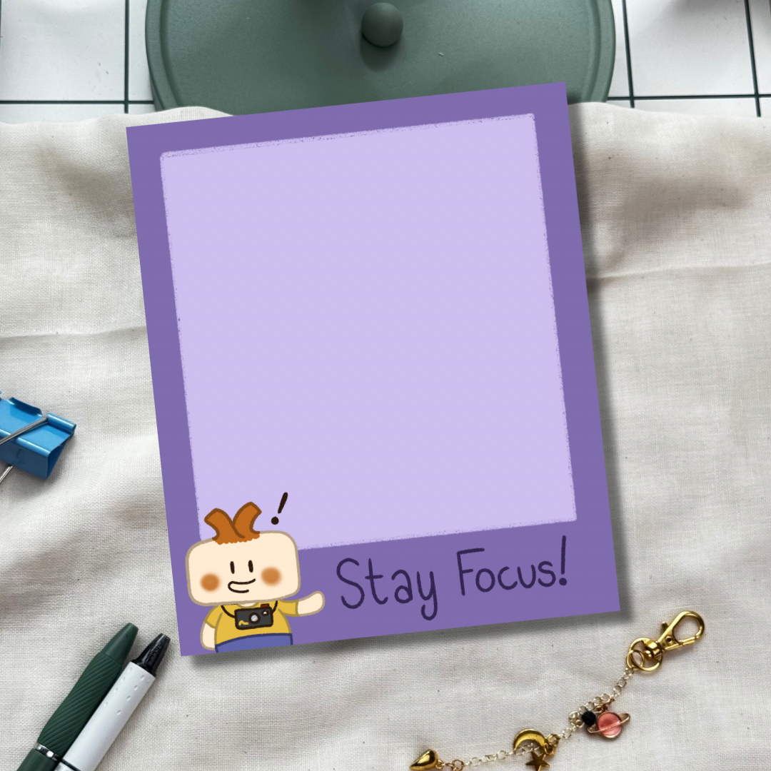 Noriko’s Stay Focused Sticky Notes