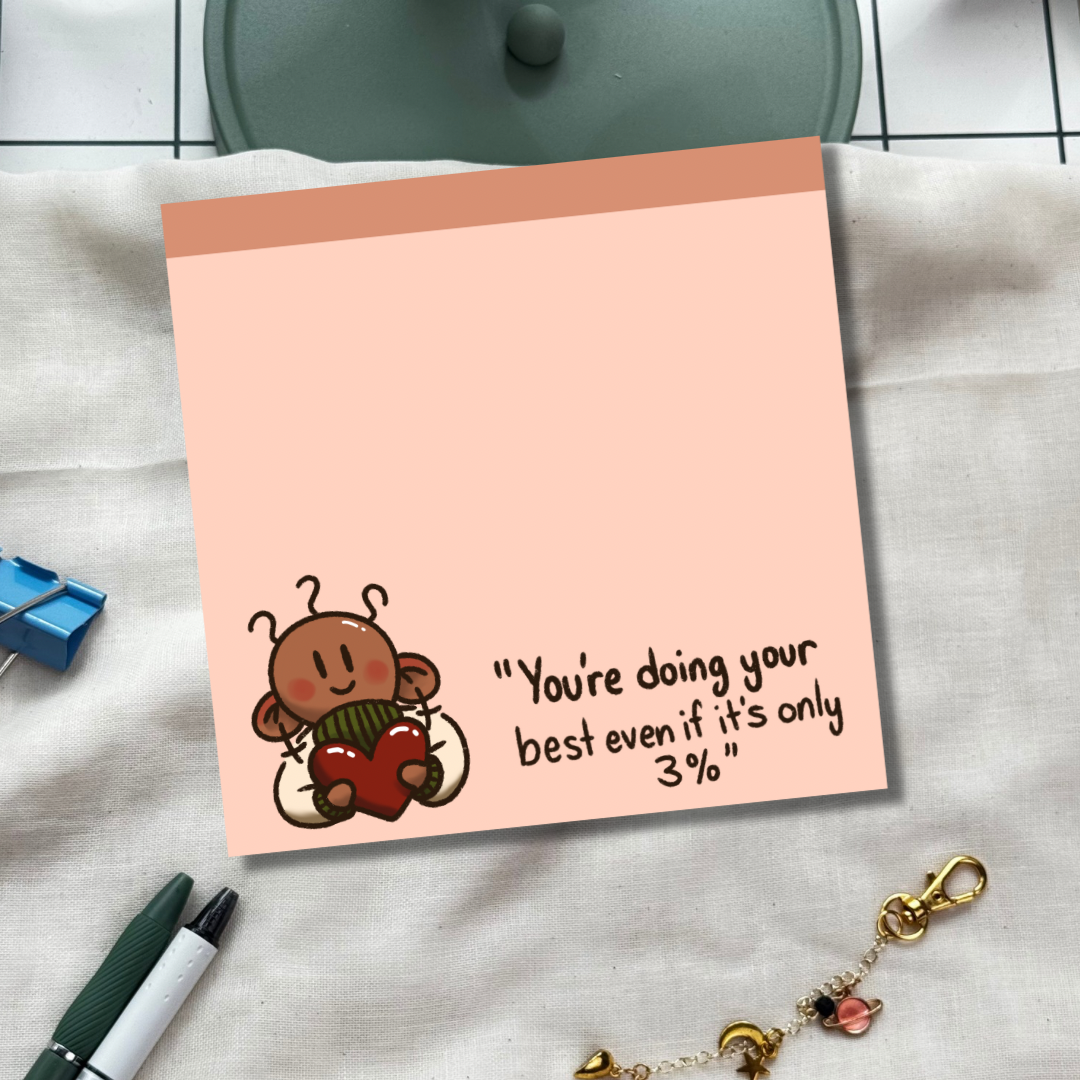 Stevie’s Encouragement Sticky Notes