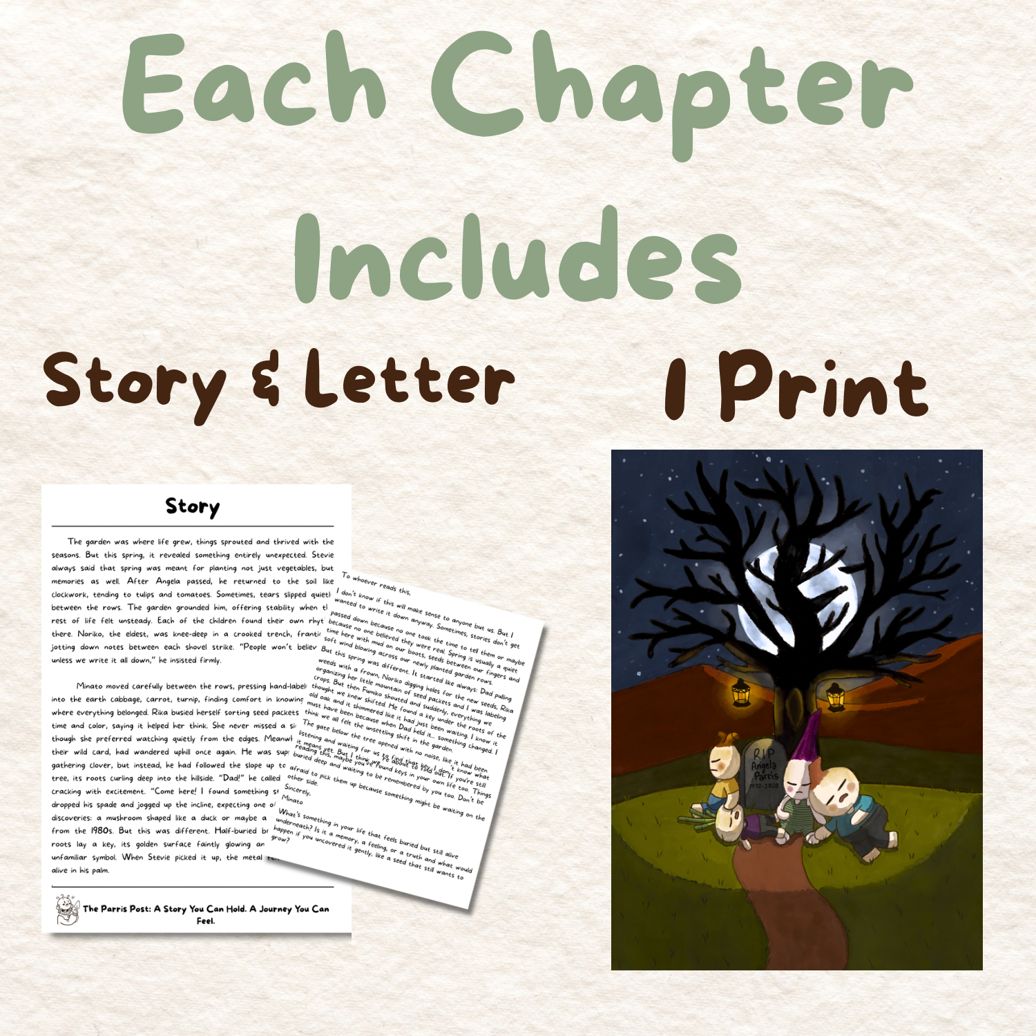 Stevie’s Chapter Print Only Set