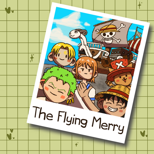 The Going Merry One Piece Fan Art Print