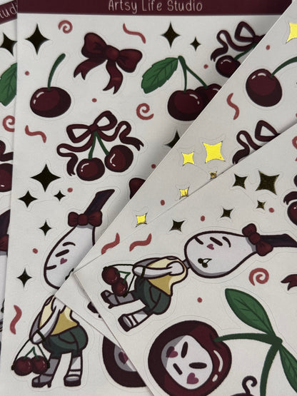 Rika Cherry Sticker Sheet