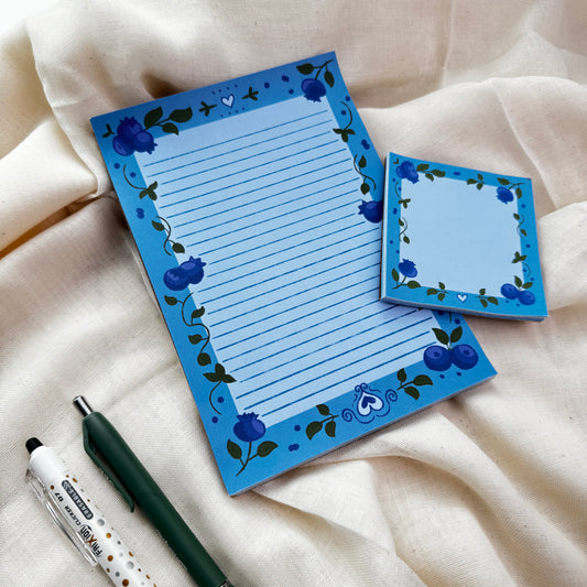 Blueberry memo Set