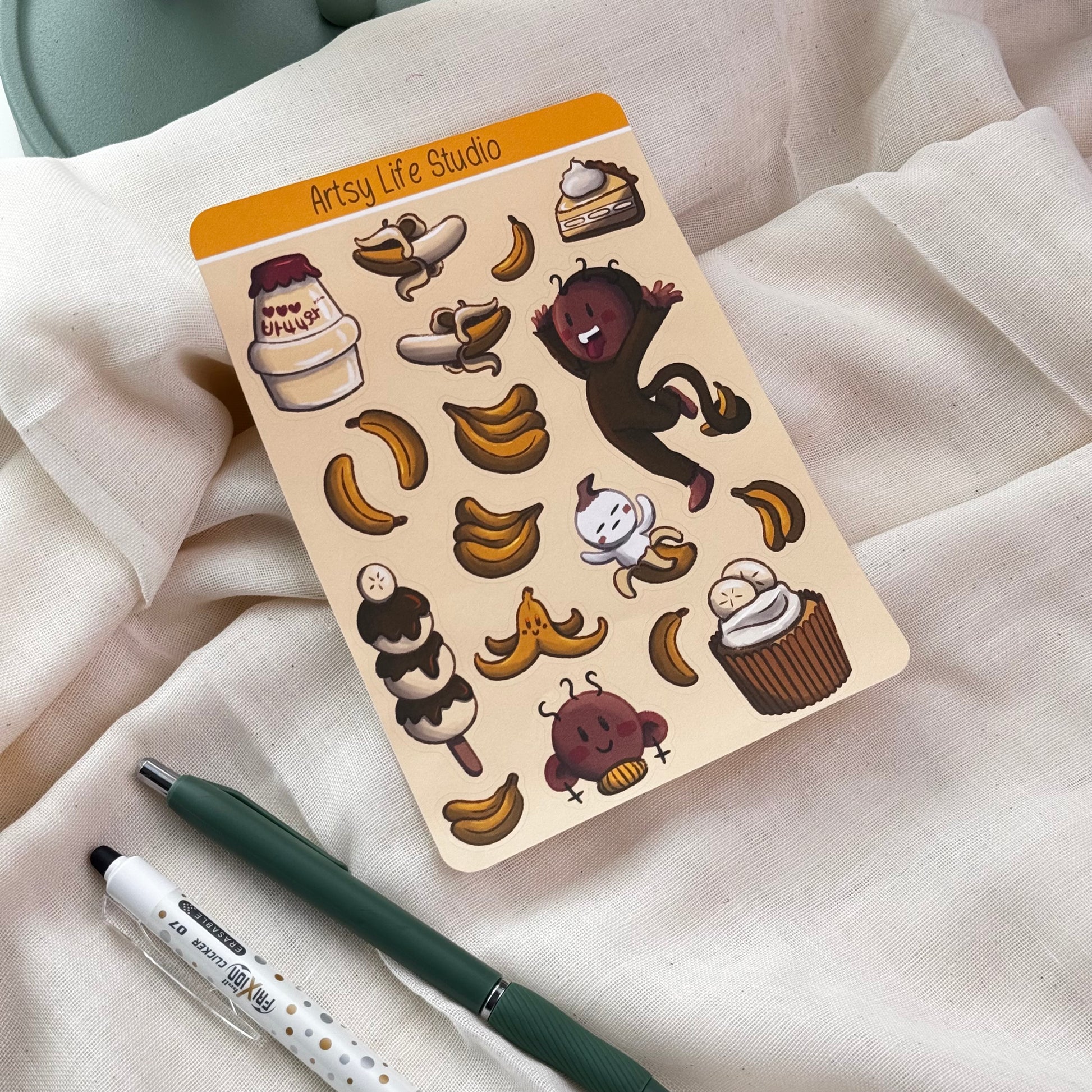 Banana Craze Sticker Sheet